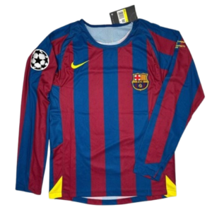 barca jersey 2005/06 with ronaldinho 10