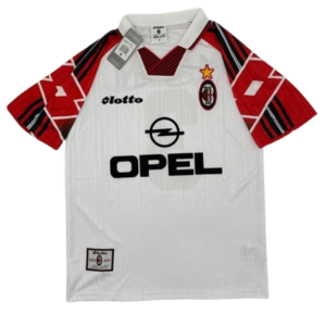 ac milan jersey 1997/98 with maldini 3