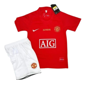 Manchester united kit 2007/08 with ronaldo
