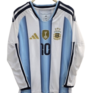 Argentina jersey long sleeve with Messi 10