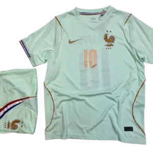 France kit with mbappe 10