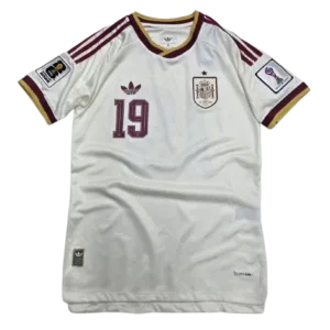 Spain jersey with lamine yamal 19